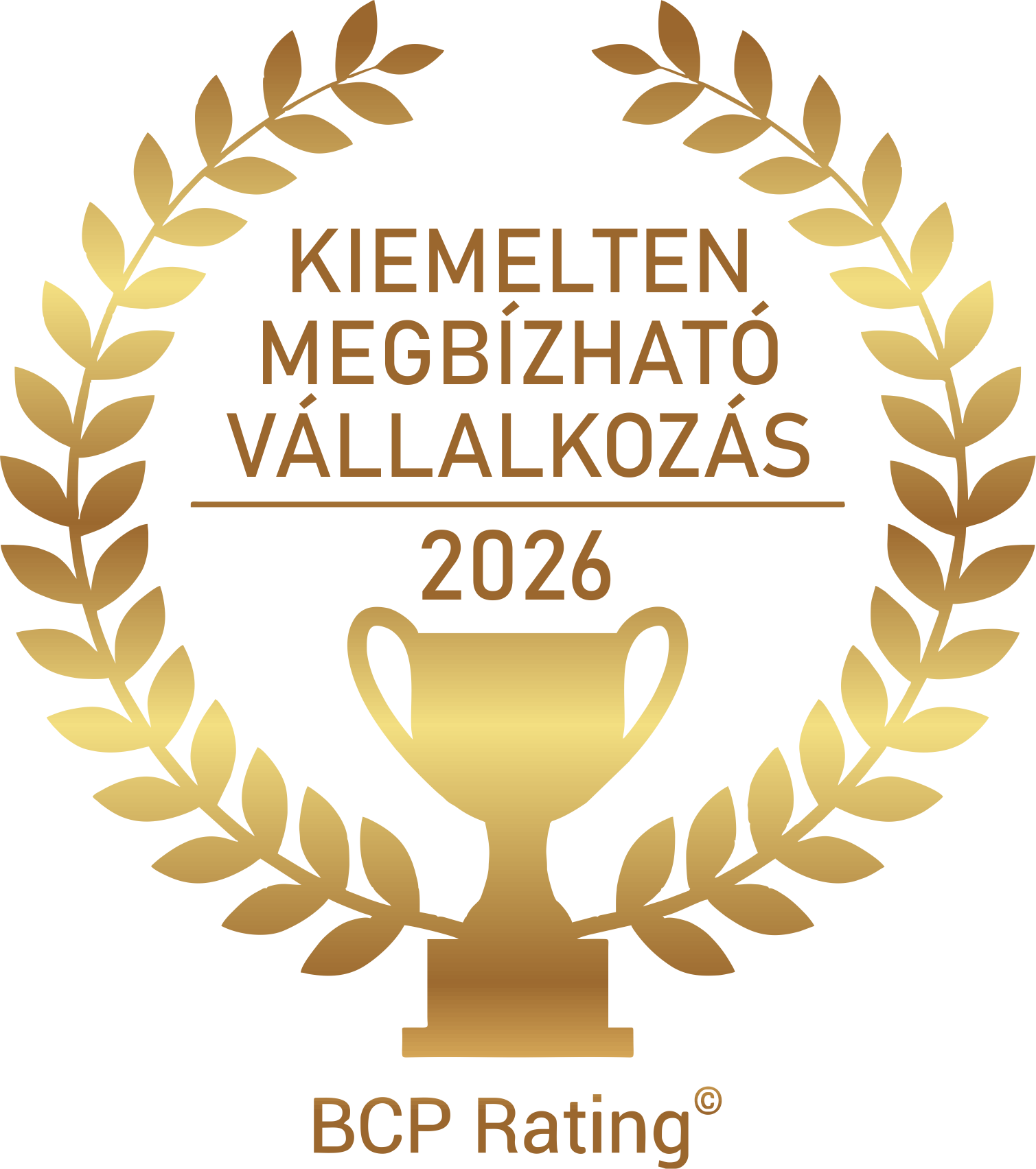 Kiemelten Megbízható Vállalkozás 2026.